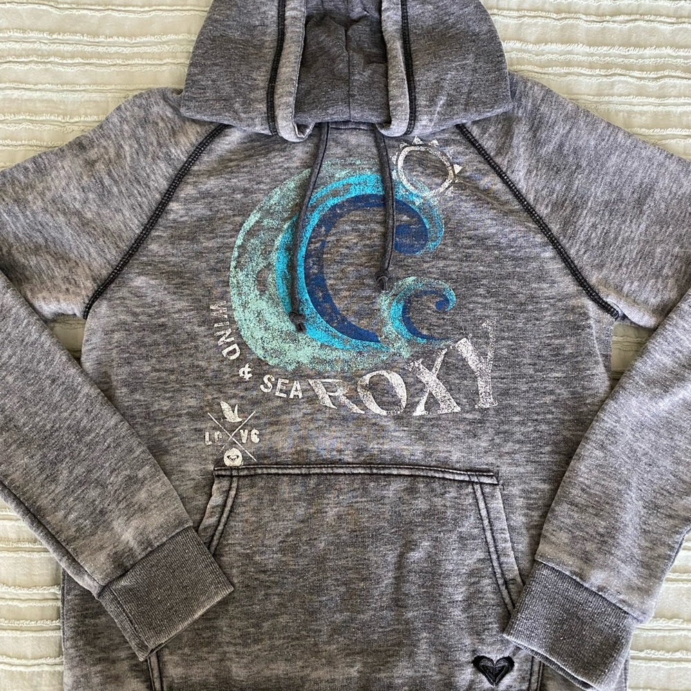 Roxy - Gray Hoodie - Size L